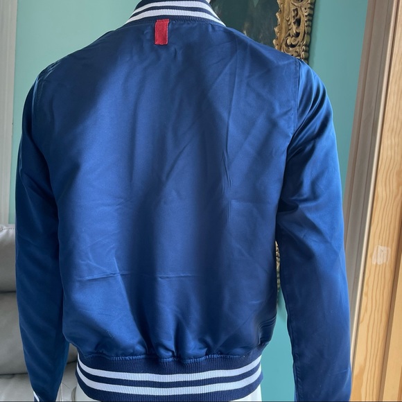 Del Toro, New, Men, Satin Bomber Reversible Jacket - Picture 2 of 13